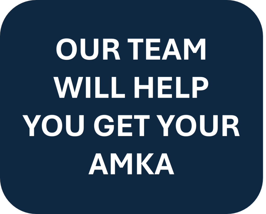 OUR TEAM WILL HELP YOU GET YOUR AMKA